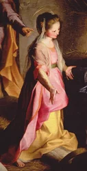 De aanbidding van het Kind, 1597 (detail van 38616)